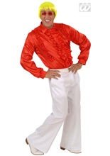 Disco Hemd Deluxe rot