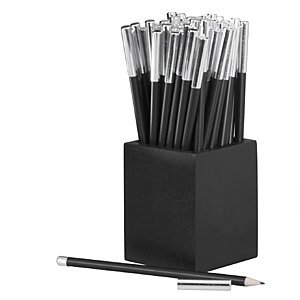 Display 60 Bleistifte ´Silver´ mit Metal