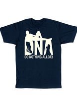 DNA Fun-Shirt navyblau