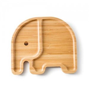 DONKEY Products Bamboo Plate Eli