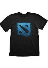 DOTA 2 T-Shirt Logo Lizenzware schwarz