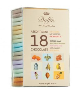 Dolfin 18 Schokoladentäfelchen sortiert 