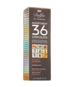 Dolfin 36 Schokoladentäfelchen sortiert 