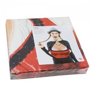 Papierserviette Motiv Dirndl