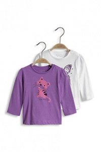 Doppelpack: Baumwoll Jersey Print T-Shir