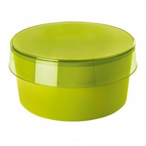 Dose mit Deckel Top Secret solid senf/tr