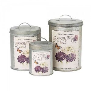 Dosen 3er-Set -Schmetterling-, Lisbeth D