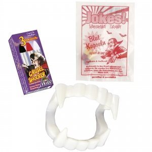 Dracula-Gebiss-Set