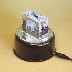 Drehsockel mit wechselndem Licht