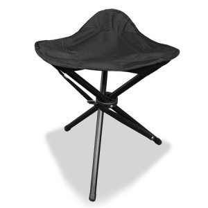 Dreibein Faltsitz schwarz