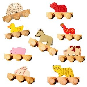 Drewa Kugelbahn Laufteile - Bauernhoftie