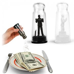 Drowning in Debt Salt & Pepper