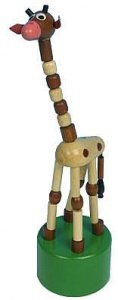 Drückfigur - Giraffe