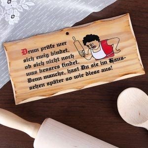 Drum prüfe wer sich ewig bindet...