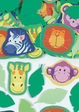 Dschungel Tischdeko Konfetti