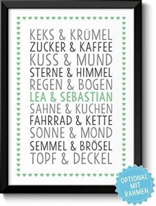 DU & ICH Rahmen für Keks und Krümel