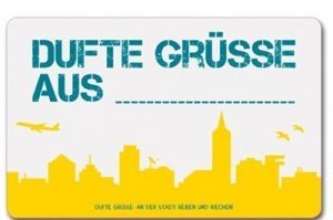 _ DUFTE GRÜSSE Postkarte mit Duftnote - 