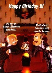 *Du hast an meinen Geburtstag gedacht?* 