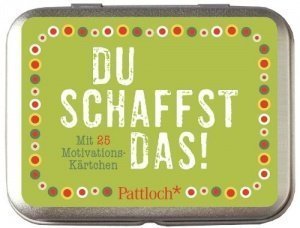 Du schaffst das! Motivationskärtchen