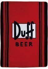 Duff Beer Fleece Decke 150x200cm