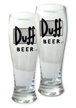 Duff Beer Weißbiergläser 2er Set