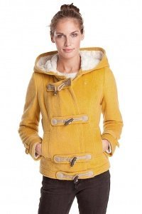 Dufflecoat aus Woll-Mix