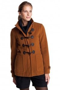 Dufflecoat aus Woll-Mix