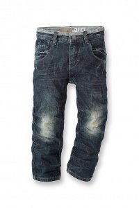 Dunkle Vintage-Jeans