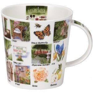 Dunoon-Becher "Garden Alphabet"