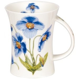 Dunoon-Becher "Poppies", blau