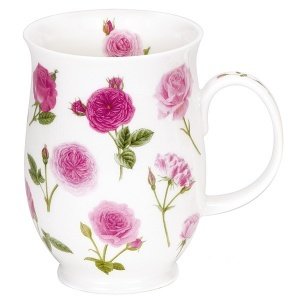 Dunoon-Becher "Rose Garden", pink