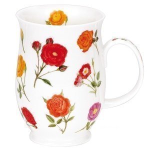 Dunoon-Becher "Rose Garden", rot