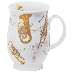 Dunoon-Becher "Trompete", oval