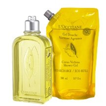 Duo Duschgel Sommer-Verbene und Nachfüll