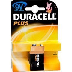 Duracell Plus 9 V Blockbatterie
