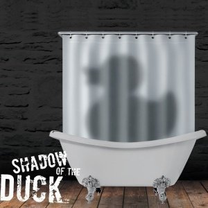 Duschvorhang der Schatten der Ente