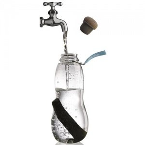EAU GOOD! Wasserflasche mit Aktiv-Kohlef