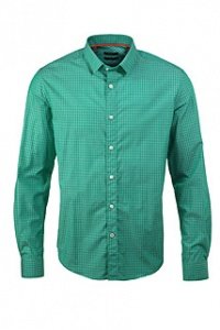 Easy Iron Karohemd, Baumw.