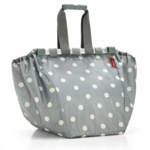 Easyshoppingbag grey dots