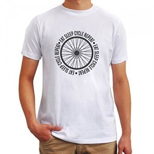 Eat sleep cycle repeat T-Shirt