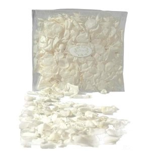 Echte Rosenblätter, creme, 150g