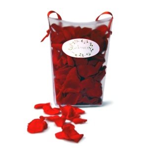Echte Rosenblätter, rot, 15g