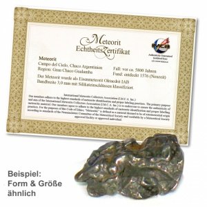 Echter Meteoritensplitter