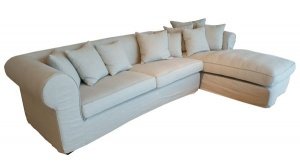 Ecksofa Algarve Ecru Corner Left