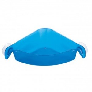 Eckutensilo Boks transparent karibikblau