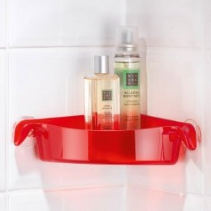 Eckutensilo Boks transparent rot