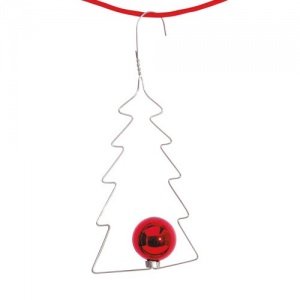 EDELTANNE Weihnachtsbaum[schmuck] ROT 1 