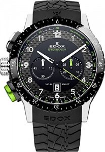 EDOX Unisex-Armbanduhr EDOX RALLY INSTRUMENTS CHRONORALLY
