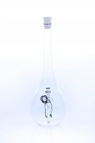 Edelglasflasche Schornsteinfeger