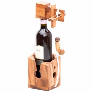 Edelholz Flaschenpuzzle